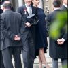 David et Victoria Beckham au mariage du prince William et de Kate Middleton à l'abbaye de Westminster le 29 avril 2011