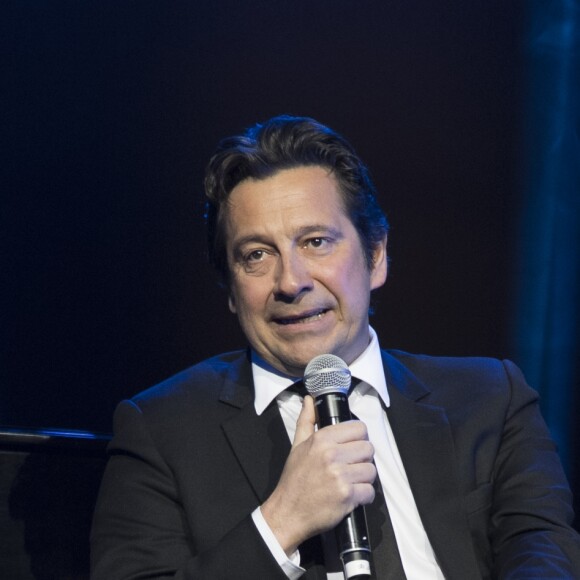 Laurent Gerra - Concert du 13ème Gala 2018 de l'Association pour la Recherche sur Alzheimer à la salle Pleyel à Paris le 12 février 2018. L'intégralité des bénéfices de cette soirée servira à financer la recherche sur la maladie d’Alzheimer. © Coadic Guirec-Pierre Perusseau/Bestimage12/02/2018 - Paris