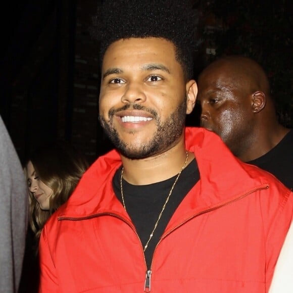 The Weeknd arrive à la discothèque l'Avenue à Hollywood le 2 février 2018.