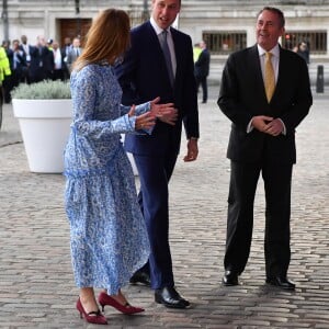 Le prince William, duc de Cambridge, lors de l'ouverture de la réunion des chefs de gouvernement du Commonwealth au centre de conférences Reine Elizabeth II à Londres le 16 avril 2018.
