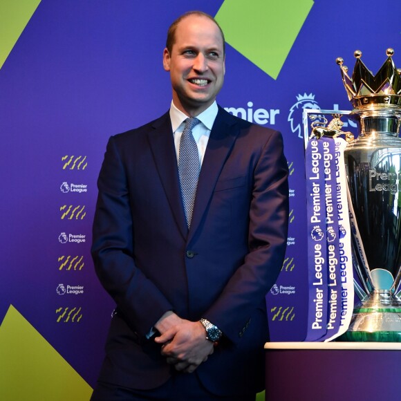 Le prince William, duc de Cambridge, lors de l'ouverture de la réunion des chefs de gouvernement du Commonwealth au centre de conférences Reine Elizabeth II à Londres le 16 avril 2018.