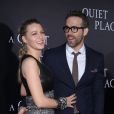 Blake Lively, son mari Ryan Reynolds à New York. Le 2 avril 2018.