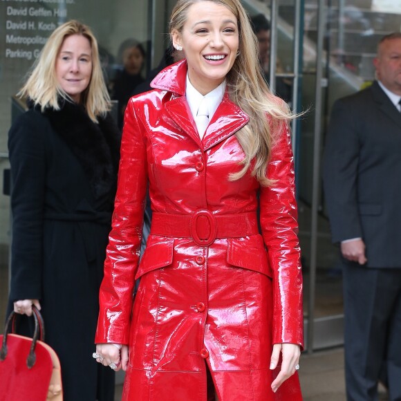 Blake Lively à New York. Le 14 février 2018.