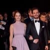 Le prince Carl Philip et la princesse Sofia de Suède le 15 janvier 2018 au Gala des Sports à Stockholm.