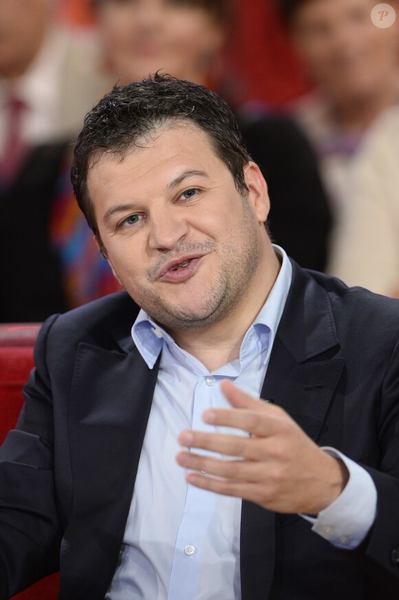Guillaume Musso - Enregistrement de l'émission " Vivement Dimanche " en mai 2015.