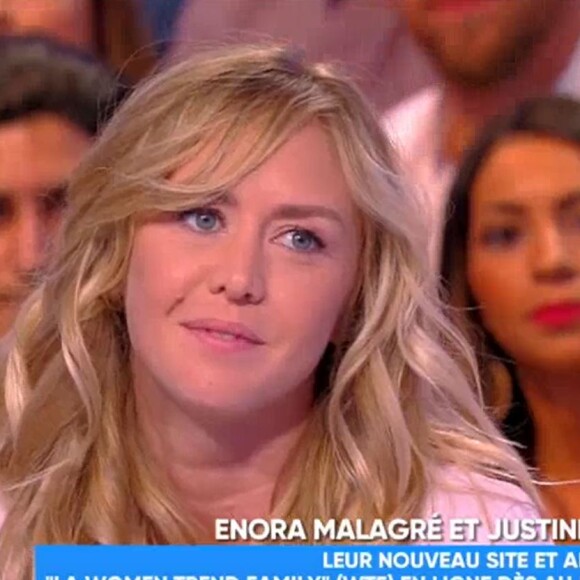 Enora Malagré a fait son grand retour dans "Touche pas à mon poste" (C8) lundi 23 avril 2018 comme invitée, presque un an après avoir quitté l'émission.