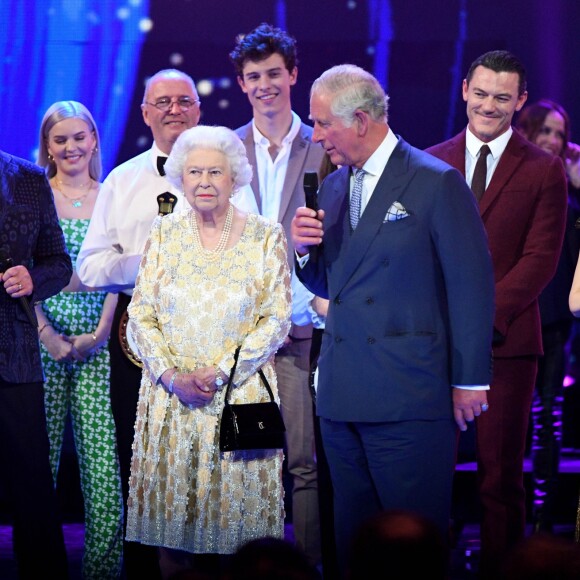 Le prince Charles lors de la soirée pour le 92 anniversaire de la reine Elizabeth II au Royal Albert Hall à Londres le 21 avril 2018.