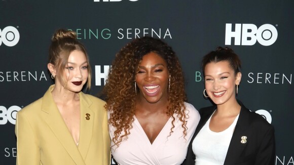 Gigi et Bella Hadid : Stylées et complices pour Serena Williams