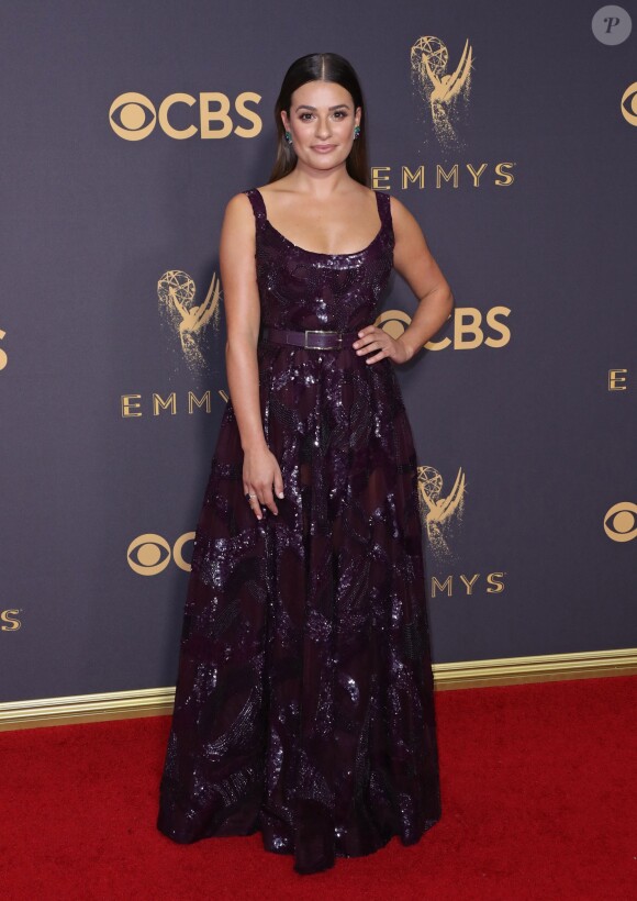 Lea Michele - 69ème cérémonie des Emmy Awards au Théâtre Microsoft à Los Angeles. Le 17 septembre 2017.