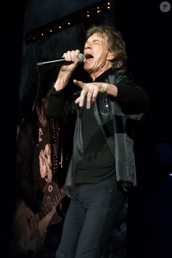 Mick Jagger - Les Rolling Stones en concert à l'U Arena à Nanterre. Le 22 octobre 2017 (2ème date)
