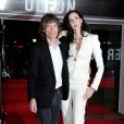 Mick Jagger et sa compagne L'Wren Scott à la première de "Crossfire Hurricane" à l'occasion du 56ème BFI London Film Festival à Londres. Le 18 octobre 2012