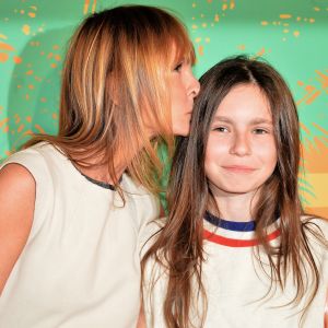 Axelle Laffont et sa fille Mitty Hazanavicius - Avant-première du film "MILF" au cinéma Gaumont-Opéra à Paris, France, le 17 avril 2018. © Veeren/Bestimage