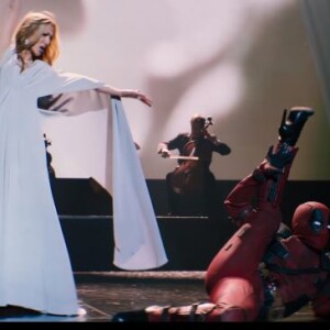 Céline Dion dans le clip de Ashes pour Deadpool 2
