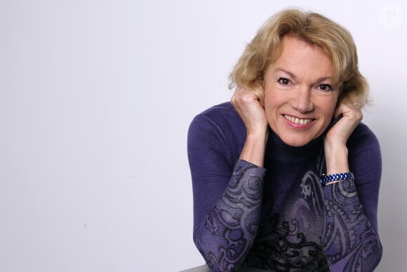 Brigitte Lahaie, portrait, le 14 novembre 2013 à Paris.