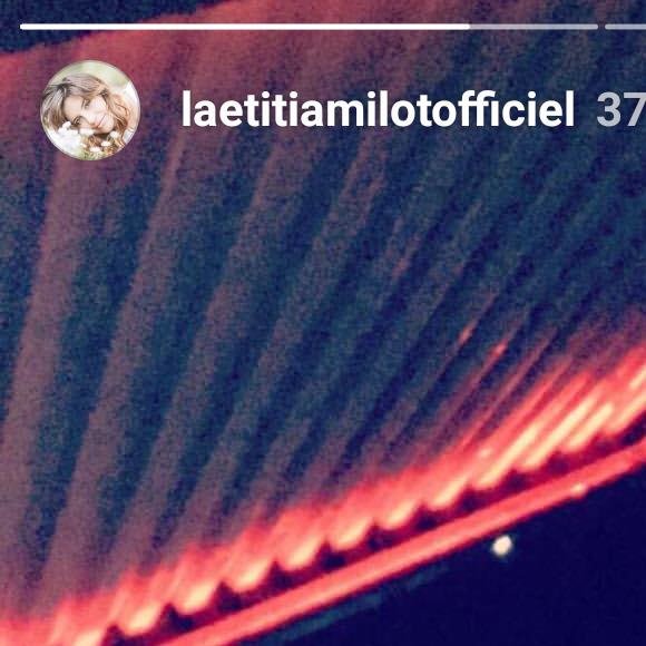 Laetitia Milot pose avec Laurent Kerusoré - Insta Story, 4 mai 2018