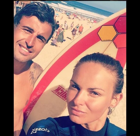 Géraldine Lapalus et son mari Julien, Instagram, 20 août 2017
