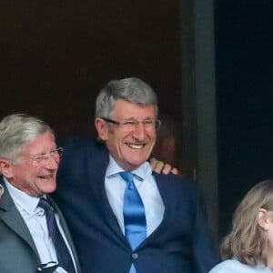 Philippe de Villiers - Célébrités lors de la finale de la Coupe de France opposant le club de Vendée les Herbiers Football (VHF) au Club du Paris Saint-Germain au Stade de France à Saint-Denis, le 9 mai 2018.