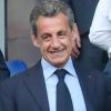 Nicolas Sarkozy - Célébrités lors de la finale de la Coupe de France opposant le club de Vendée les Herbiers Football (VHF) au Club du Paris Saint-Germain au Stade de France à Saint-Denis, le 9 mai 2018.