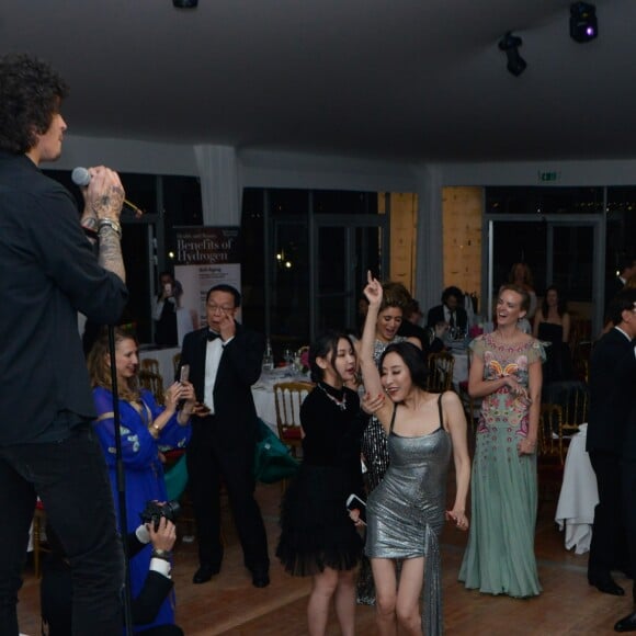 Exclusif - Julian Perretta au dîner caritatif "The Global Gift Initiative" au Carlton Beach Club lors du 71ème Festival International du Film de Cannes, le 11 mai 2018. © CVS/Bestimage