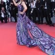 Aishwarya Rai (bijoux De Grisogono, robe Michael Cinco) - Montée des marches du film " Les Filles du Soleil " lors du 71ème Festival International du Film de Cannes. Le 12 mai 2018 © Borde-Jacovides-Moreau/Bestimage