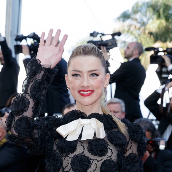 Amber Heard - Montée des marches du film " Les Filles du Soleil " lors du 71ème Festival International du Film de Cannes. Le 12 mai 2018 © Borde-Jacovides-Moreau/Bestimage
