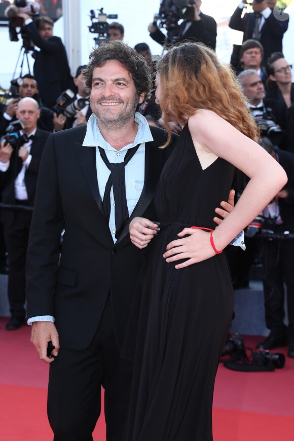 Le chanteur M (Matthieu Chedid) et sa fille Billie - Montée des marches du film " Les Filles du Soleil " lors du 71ème Festival International du Film de Cannes. Le 12 mai 2018 © Borde-Jacovides-Moreau/Bestimage