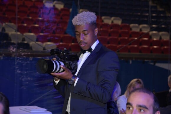 Exclusif - Presnel Kimpembe - 5ème dîner de gala de la fondation Paris Saint-Germain au parc des Princes à Paris, le 15 mai 2018. © Rachid Bellak/Bestimage