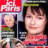 Couverture du magazine "Ici Paris" en kiosques le 16 mai 2018