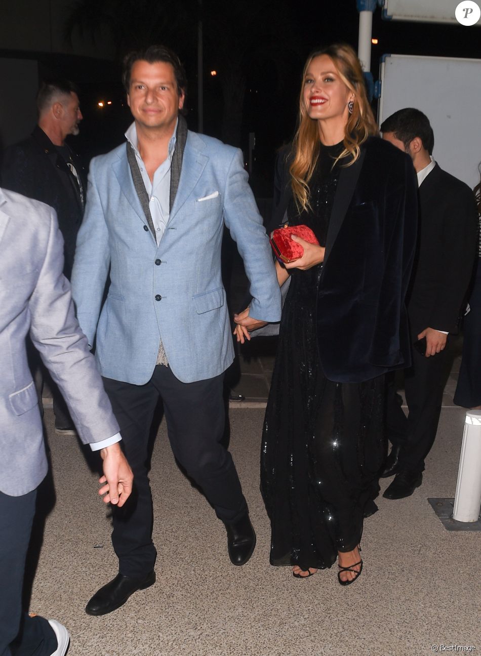 Petra Nemcova et son compagnon Alejandro Grimaldi à la soirée Amfar