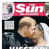 Les unes des quotidiens britanniques au lendemain du mariage du prince Harry et de Meghan Markle, le 20 mai 2018.