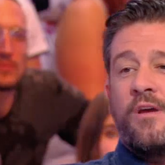 Titoff confirme sa rupture avec son épouse Tatiana et révèle être en couple avec une jeune femme de vingt-cinq ans sa cadette dans "Touche pas à mon poste" (C8) vendredi 18 mai 2018.