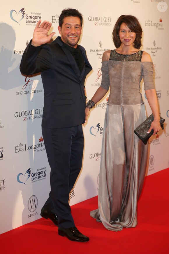 Titoff et sa femme Tatiana - Soirée "Global Gift Gala 2014 " à l'hôtel Four Seasons George V à Paris le 12 mai 2014. © GENGIS / BESTIMAGE