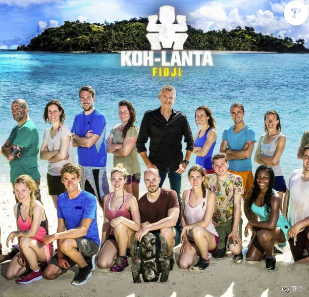 Les 20 candidats de "Koh-Lanta Fidji" diffusée en septembre 2017 sur TF1.