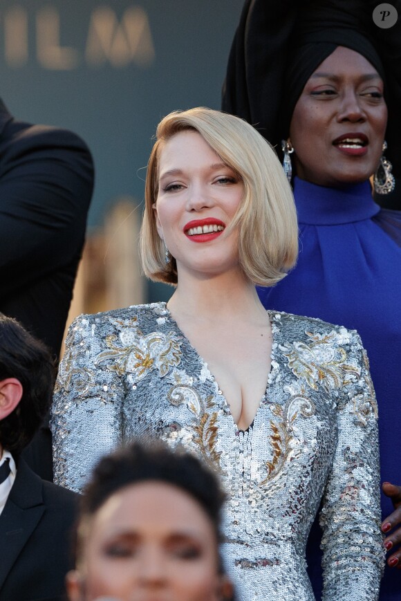 Léa Seydoux - Concert sur les marches lors de la cérémonie de clôture du 71ème Festival International du Film de Cannes. Le 19 mai 2018 © Borde-Moreau / Bestimage