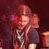 Exclusif - Johnny Depp et le guitariste Slash en concert à The Roxy à Los Angeles. Le 16 janvier 2018