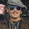 Johnny Depp au festival de Glastonbury le 24 juin 2017 24 June 2017.