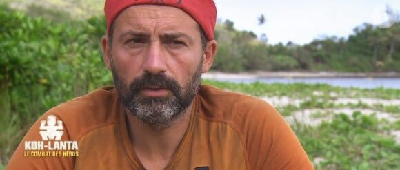 Javier dans "Koh-Lanta : Le combat des héros" (TF1) vendredi 18 mai 2018.