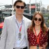 La princesse Alexandra de Hanovre et son compagnon Ben-Sylvester Strautmann se promènent dans les paddocks du circuit du Grand Prix de Monaco le 24 mai 2018. © Bruno Bebert / Bestimage
