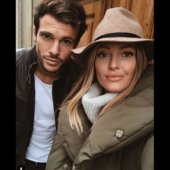 Caroline Receveur et Hugo Philip complices, Instagram, janvier 2018