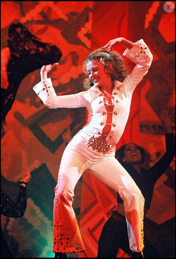 Kylie Minogue en 1992.