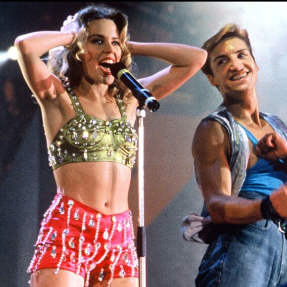 Kylie Minogue en 1989.