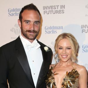 Kylie Minogue et son compagnon Joshua Sasse au dîner de gala "Prince's Trust Invest in Futures" à Londres le 4 février 2016.