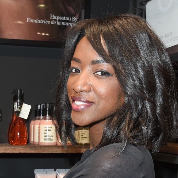 Exclusif - Hapsatou Sy - La marque HapsatouSy ouvre sa première boite à beauté au centre commercial de Belle Epine à Thiais, France, le 26 mai 2018. © Coadic Guirec/Bestimage