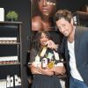 Exclusif - Hapsatou Sy et son compagnon Vincent Cerutti - La marque HapsatouSy ouvre sa première boite à beauté au centre commercial de Belle Epine à Thiais, France, le 26 mai 2018. © Coadic Guirec/Bestimage26/05/2018 - Thiais