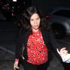 America Ferrera enceinte et son mari R. Piers Williams sont allés diner au restaurant Craig à West Hollywood, le 13 mars 2018