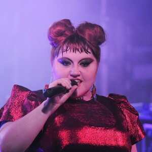 Beth Ditto en concert à l'Electric Brixton à Londres, le 31 mai 2018.