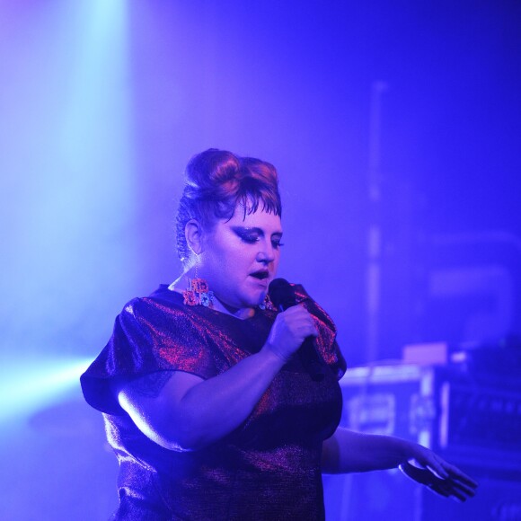 Beth Ditto en concert à l'Electric Brixton à Londres, le 31 mai 2018.