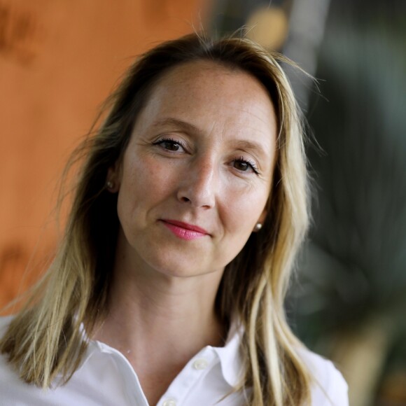 Audrey Lamy - People au village lors des Internationaux de France de Tennis de Roland Garros, Jour 5, à Paris le 31 mai 2018. © Cyril Moreau - Dominique Jacovides / Bestimage