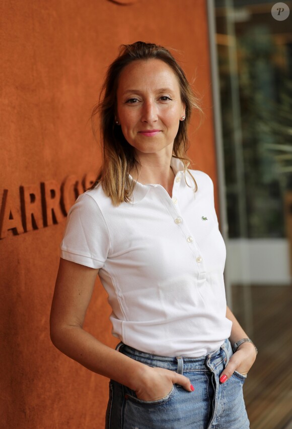 Audrey Lamy - People au village lors des Internationaux de France de Tennis de Roland Garros, Jour 5, à Paris le 31 mai 2018. © Cyril Moreau - Dominique Jacovides / Bestimage