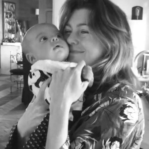 Ellen Pompeo et son fils Eli, sur Instagram, le 31 décembre 2016
